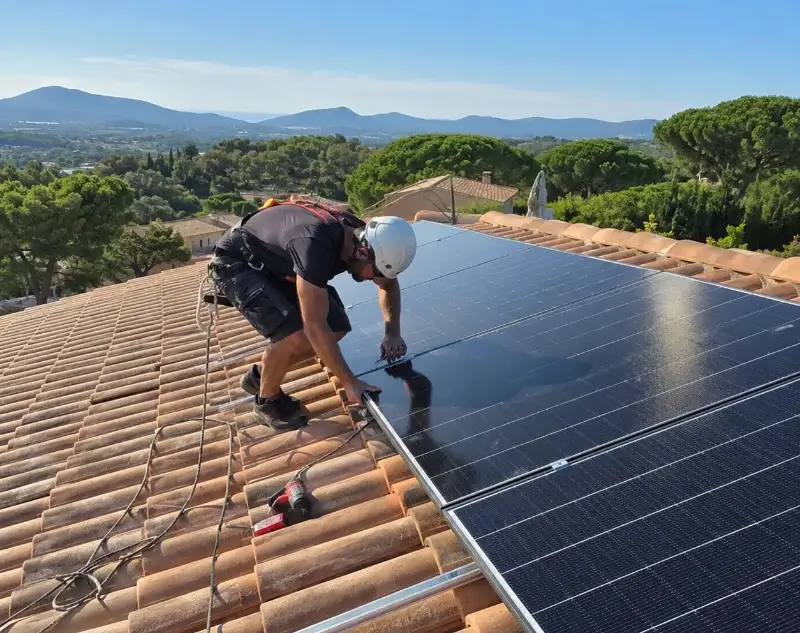 Installateur panneaux solaires Lesquerde — pose photovoltaïque sur toiture